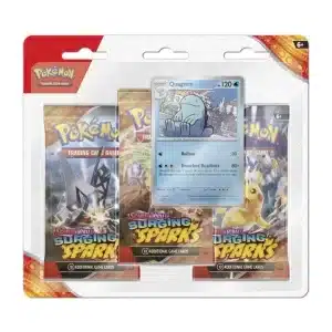 Pokemon TCG: Surging Sparks 3 Pack Blister (Quagsire)