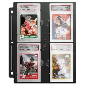 ULTRA PRO PSA Slab Sayfası (Siyah)