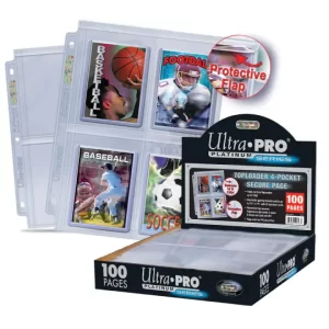 ULTRA PRO Toploader Sayfası (4 Cepli)