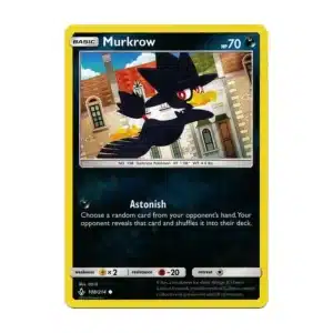 Murkrow - Reverse Holo Common - Unbroken Bonds - 108/214 Pokemon Kartı