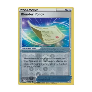 Blunder Policy – Reverse Holo Uncommon – Brilliant Stars – 131/172 Pokemon Kartı