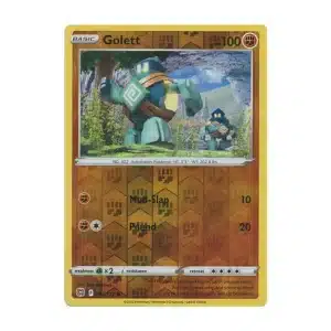 Golett – Reverse Holo Common – Brilliant Stars – 082/172 Pokemon Kartı