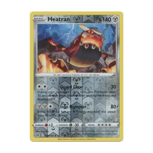 Heatran – Reverse Holo Rare – Brilliant Stars – 100/172 Pokemon Kartı