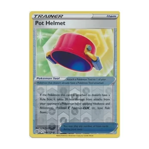 Pot Helmet – Reverse Holo Uncommon – Brilliant Stars – 146/172 Pokemon Kartı