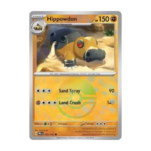 Hippowdon - Poke Ball Reverse Holo Common - Prismatic Evolutions - 053/131 Pokemon Kartı