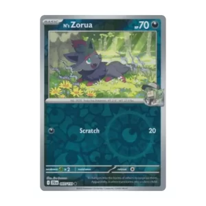 N's Zorua - Reverse Holo - Journey Together - 097/159 Pokemon Kartı