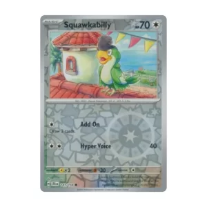 Squawkabilly - Reverse Holo - Journey Together - 141/159 Pokemon Kartı