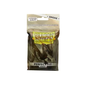 Dragon Shield Perfect Fit Smoke Sleeve - Inner Sleeve - 100 Adet (Standart Ebatlı Kartlar ile Tam Uyumlu Kart Koruma Kılıfı)