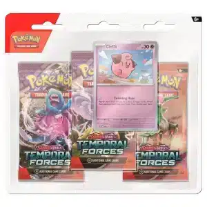 Pokemon TCG: Temporal Forces 3 Pack Blister (Cleffa)