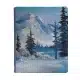 ULTRA PRO Bob Ross Winter Paradise Path 9 Pocket Zippered PRO-BINDER Limited Edition