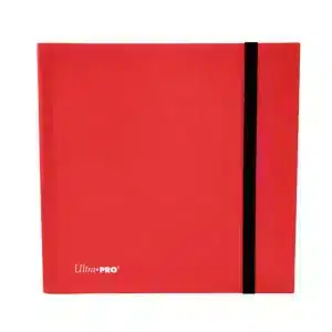 ULTRA PRO Eclipse 12 Cepli Pro Binder - 480 Kart Kapasiteli (Apple Red)