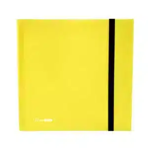 ULTRA PRO Eclipse 12 Cepli Pro Binder - 480 Kart Kapasiteli (Lemon Yellow)