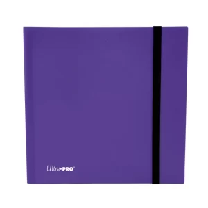ULTRA PRO Eclipse 12 Cepli Pro Binder - 480 Kart Kapasiteli (Royal Purple)