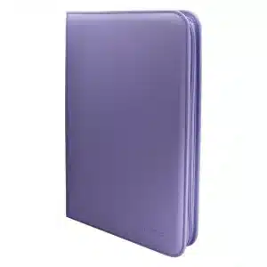 ULTRA PRO Vivid 9 Cepli Fermuarlı Mor Pro-Binder - 360 Kart Kapasiteli Kart Saklama Albümü