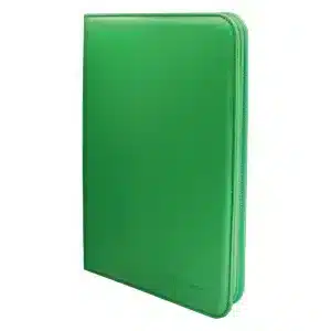 ULTRA PRO Vivid 9 Cepli Fermuarlı Yeşil Pro-Binder - 360 Kart Kapasiteli Kart Saklama Albümü