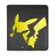 ULTRA PRO Elite Series 12 Cepli Fermuarlı Pikachu Pro-Binder – 480 Kart Kapasiteli Kart Saklama Albümü