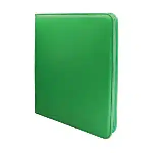 ULTRA PRO Vivid 12 Cepli Fermuarlı Yeşil Pro-Binder - 480 Kart Kapasiteli Kart Saklama Albümü
